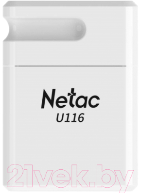Usb flash накопитель Netac USB Drive U116 USB2.0 32GB (NT03U116N-032G-20WH)