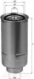 

Топливный фильтр Knecht/Mahle, KC239