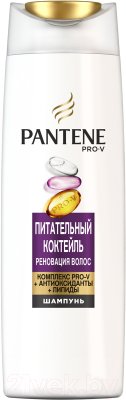 

Шампунь для волос PANTENE, PRO-V Питательный коктейль