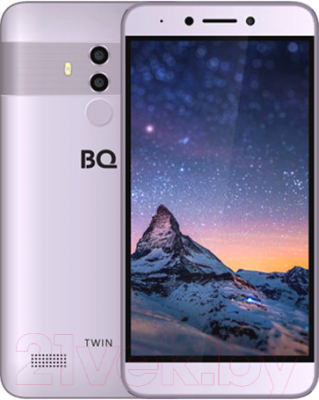 Смартфон BQ Twin BQ-5516L (серый)