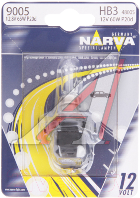 Автомобильная лампа Narva HB3 48005-B