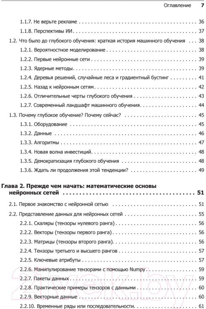 Книга Питер Глубокое обучение на Python