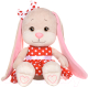 Мягкая игрушка Jack&Lin Зайка в красном платье в белый горошек / JL-051923-25 - 