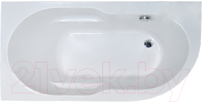 Ванна акриловая Royal Bath Azur 160x80x60 L / RB614202 (с каркасом и экраном)