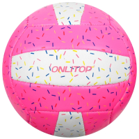 Мяч волейбольный Onlytop Пончик / 4166906 (размер 2) - 
