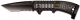 Нож складной STINGER SA-583B (черный) - 