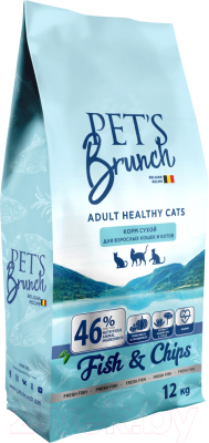 Сухой корм для кошек Pet's Brunch Healthy Cats (12кг)