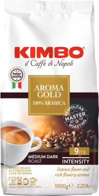 Кофе в зернах Kimbo Aroma Gold Arabica / 014086 (1кг)