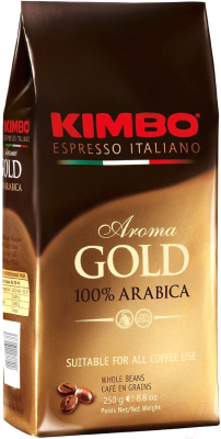 Кофе в зернах Kimbo Arabica 100% / 010213 (250г)