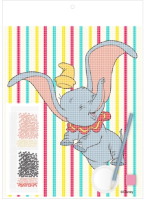 

Набор алмазной вышивки Miniso, Disney Animals Collection. Dumbo / 8146