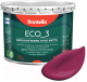Краска Finntella Eco 3 Wash and Clean Kirsikka / F-08-1-3-FL126 (2.7л, светлая вишня, глубокоматовый) - 