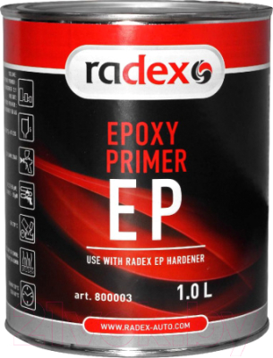Грунтовка автомобильная Radex Epoxy Эпоксидный RAD800003 (1л)