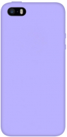 Чехол-накладка Case Liquid для iPhone 5/5S (светло-фиолетовый) - 