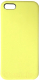 Чехол-накладка Case Liquid для iPhone 5/5S (блестящий желтый) - 