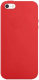 Чехол-накладка Case Liquid для iPhone 5/5S (красный) - 