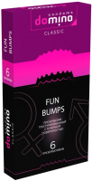 Презервативы LUXE Domino Classic Fun Bumps №3 / 665 (6шт ) - 