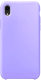 Чехол-накладка Case Liquid для iPhone XR (светло-фиолетовый) - 