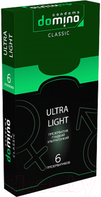 Презервативы LUXE Domino Classic Ultra Light / 726/1 (6шт)