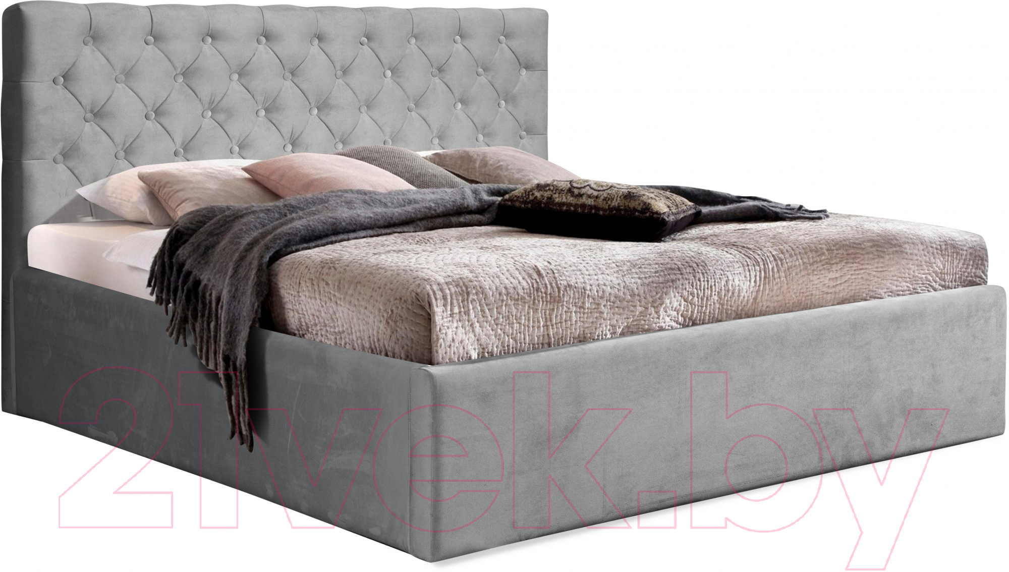 Двуспальная кровать Анмикс Ирма 160x200 металлическое основание