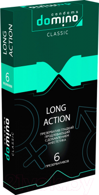 Презервативы LUXE Domino Classic Long Action / 731/1 (6шт)