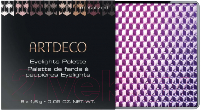 Палетка теней для век Artdeco Eyelights Palette 56241 (12.8г)