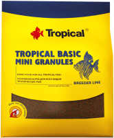 Корм для рыб TROPICAL Breeder Line Basic Mini Granules / 6130 (1кг) - 