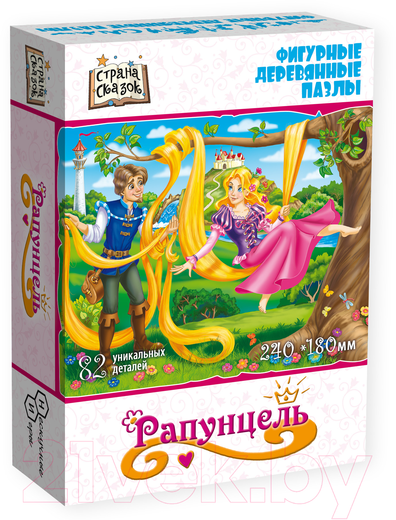 Пазл Нескучные игры Страна Сказок. Рапунцель / 8445