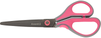 Ножницы канцелярские Axent Titanium Lite / 6406-02 (серый/розовый) - 