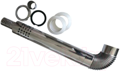 Изображение товара Дымоход для котла Ferroli 80/125 / 902601230