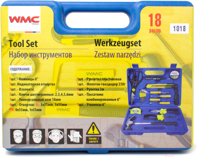 Универсальный набор инструментов WMC Tools 1018