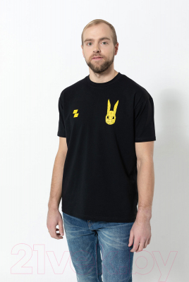 Изображение товара Футболка Parimatch FB-LR-BLK (L, черный)