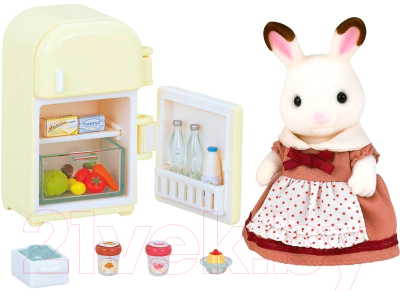 Игровой набор Sylvanian Families Мама кролик и холодильник / 5014