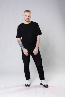 Футболка Parimatch Cybersport Text / FB-TEXT-BLK-L (L, черный)