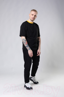 Футболка Parimatch Cybersport Text / FB-TEXT-BLK-L (L, черный)