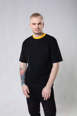 Футболка Parimatch Cybersport Text / FB-TEXT-BLK-L (L, черный)