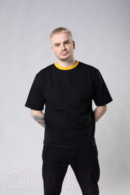 Футболка Parimatch Cybersport Text / FB-TEXT-BLK-L (L, черный)