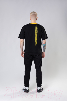Футболка Parimatch Cybersport Text / FB-TEXT-BLK-L (L, черный)