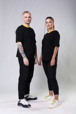 Футболка Parimatch Cybersport Text / FB-TEXT-BLK-L (L, черный)