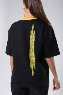 Футболка Parimatch Cybersport Text / FB-TEXT-BLK-L (L, черный)