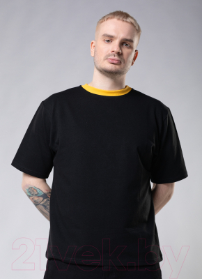 Футболка Parimatch Cybersport Text / FB-TEXT-BLK-L (L, черный)