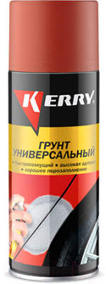 Грунтовка автомобильная Kerry KR-925-1 (520мл, серый)