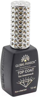 Топ для гель-лака Global Fashion Алмазный без липкого слоя (12мл)