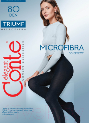 Изображение товара Колготки Conte Elegant Triumf 80 (р.3, nero)