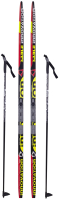 Комплект беговых лыж STC 0075 205/165 (желтый) - 