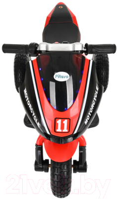 Детский мотоцикл Pituso 5188 (красный/черный)