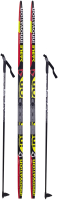 Комплект беговых лыж STC Step 0075 160/120 (желтый) - 