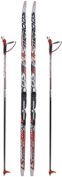 Комплект беговых лыж STC SNS WD (RE) автомат 170/130 (красный) - 