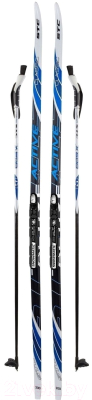 Комплект беговых лыж STC SNS WD (RE) автомат 175/135 (синий)