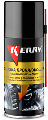 Смазка техническая Kerry Многофункциональная проникающая KR-943-1 (210мл)