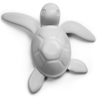 Магнит декоративный Qualy Save Turtle / QL10349-GY (серый) - 